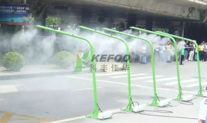 部隊訓練噴霧降溫系統